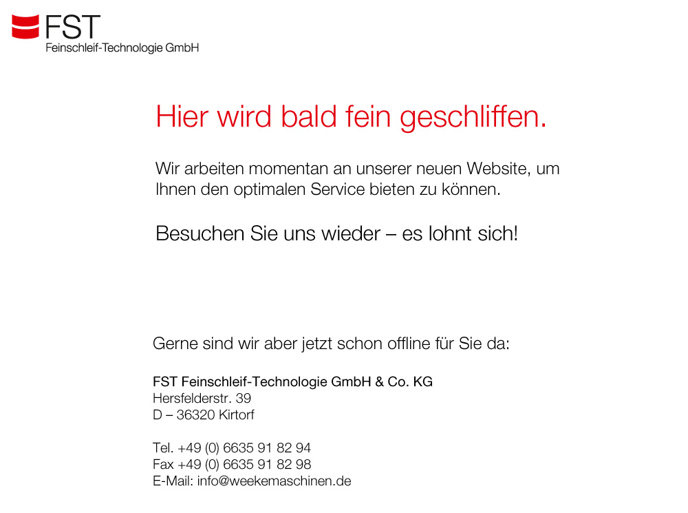 FST Feinschleif-Technologie GmbH & Co. KG